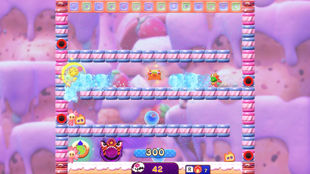 Captura de juego de BUBBLE BOBBLE Sugar Dungeons Boosted - Nintendo Switch - imagen 2