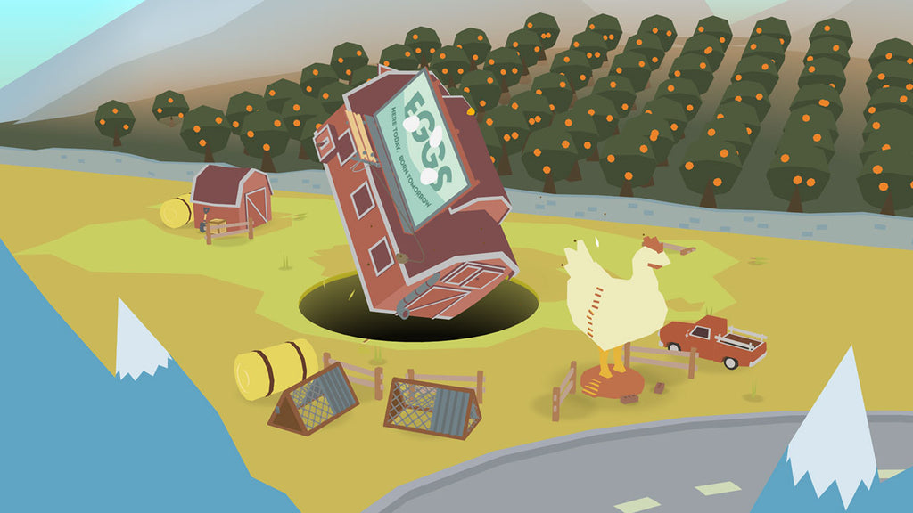 Captura de juego de Donut County - Nintendo Switch - imagen 1