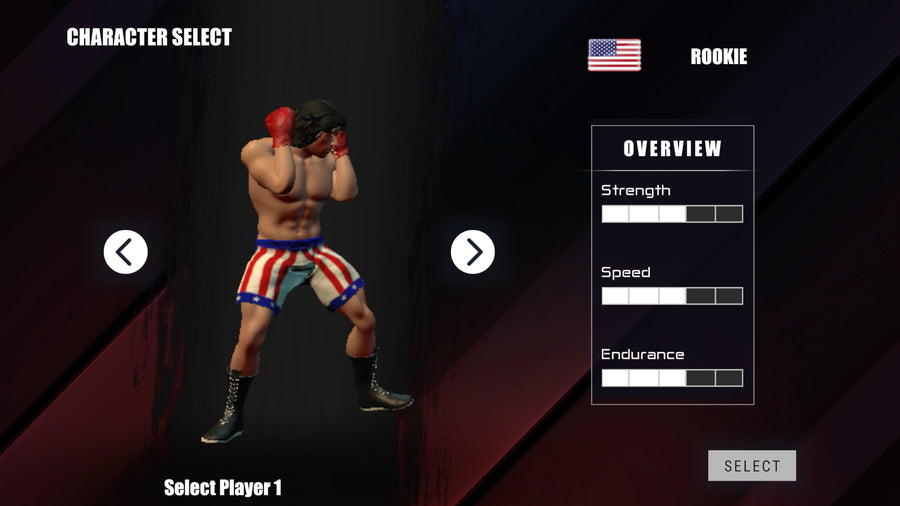 Captura de juego de Rookie Boxing - PS4 - imagen 1