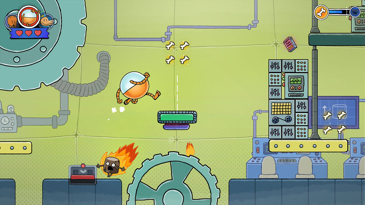 Captura de juego de Dog Man: Mission Impawsible - Nintendo Switch - imagen 3