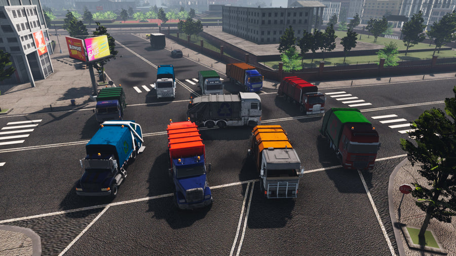 Captura de juego de Euro Truck Sim Driver Simulator 24 - Garbage - PS5 - imagen 5