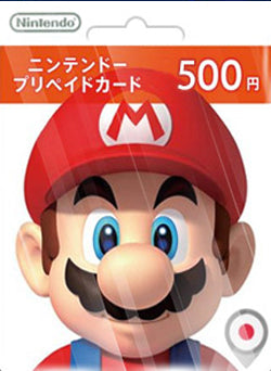 Gift Card Nintendo JPY 500 - Japon