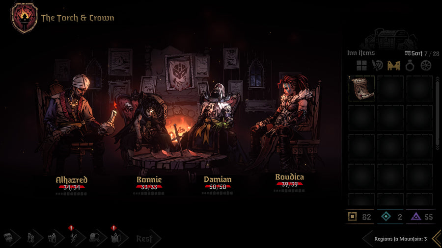 Captura de juego de Darkest Dungeon II: Resolute Edition - PS4 - imagen 1