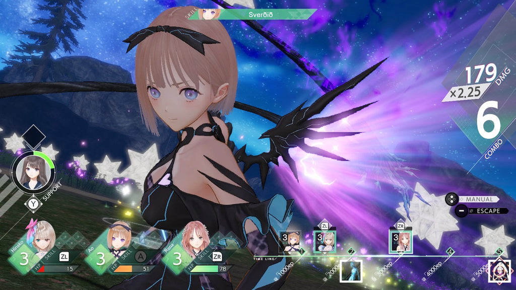 Captura de juego de BLUE REFLECTION: Second Light - Nintendo Switch - imagen 3