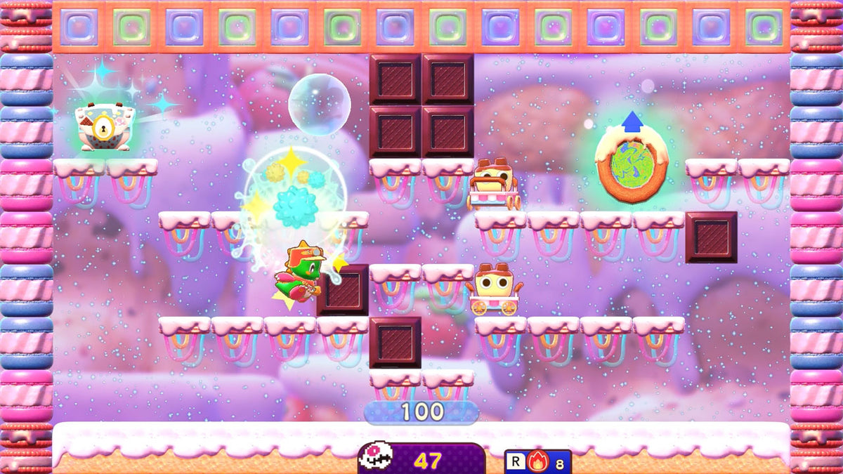 Captura de juego de BUBBLE BOBBLE Sugar Dungeons Boosted Deluxe Edition - Nintendo Switch - imagen 1