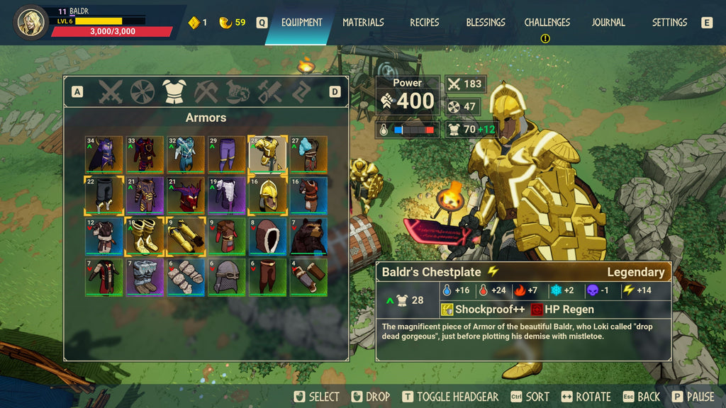 Captura de juego de Tribes of Midgard - PS4 - imagen 3