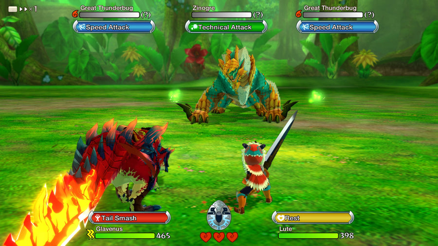 Captura de juego de Monster Hunter Stories Collection - PS4 - imagen 3