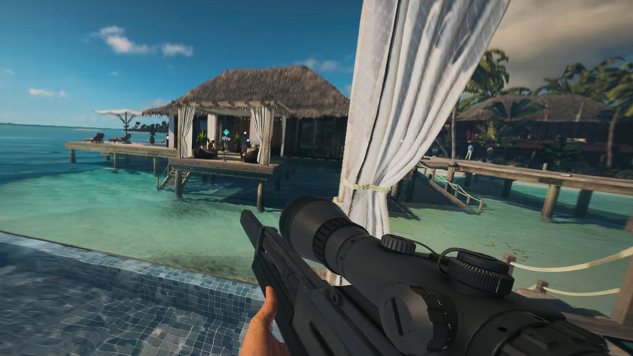 Captura de juego de HITMAN World of Assassination Part One – VR Edition - PS5 - imagen 1