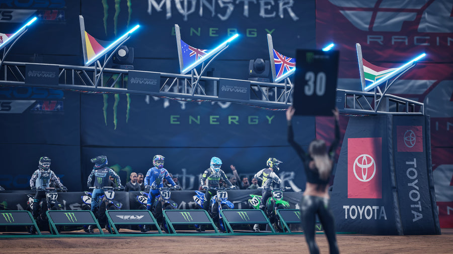 Captura de juego de Monster Energy Supercross 4 - Special Edition - PS5 - imagen 5