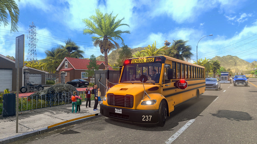 Captura de juego de Bus Driving Simulator : EVO - PS4 - imagen 1