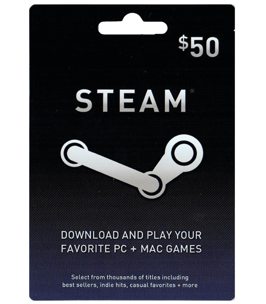 $50 Steam Gift Card