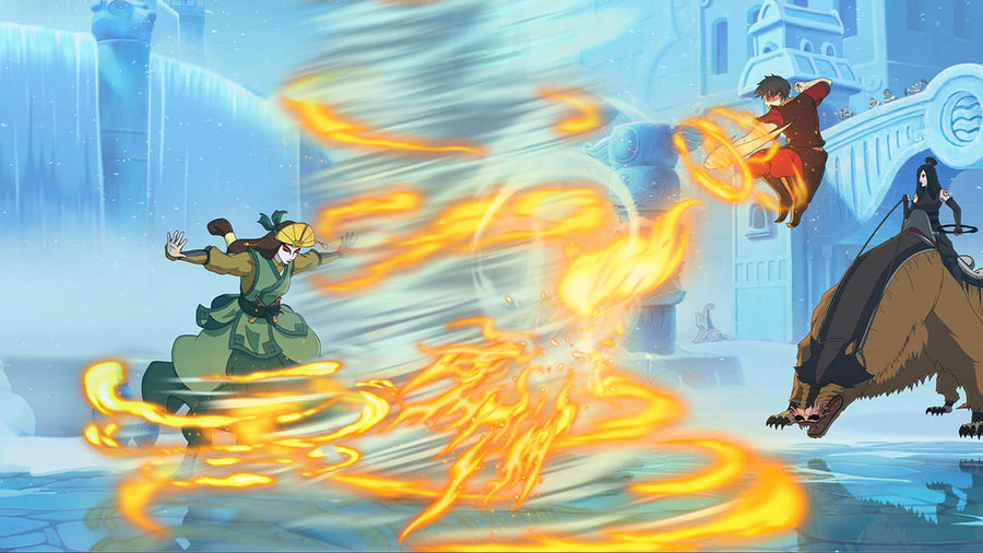 Captura de juego de Avatar Legends: The Fighting Game - Nintendo Switch - imagen 5