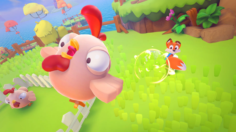 Captura de juego de New Super Luckys Tale - PS5 - imagen 4