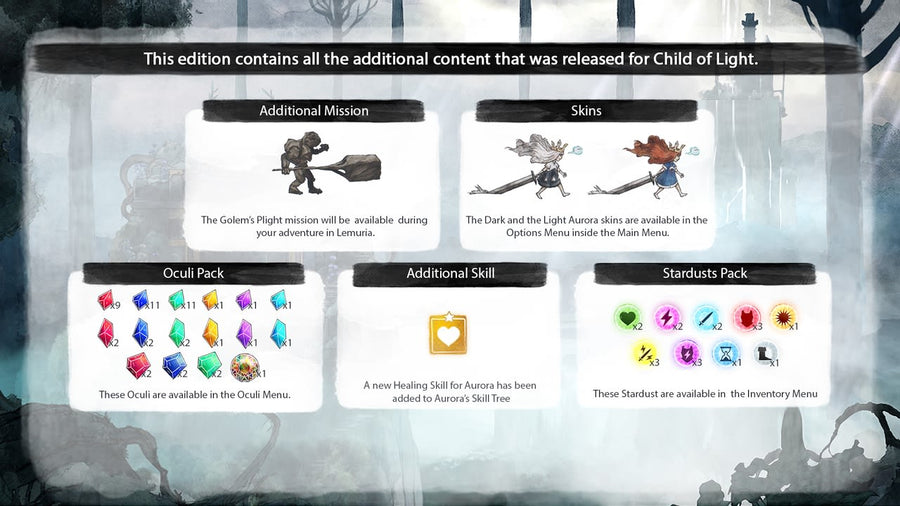 Captura de juego de Child of Light Ultimate Edition - Nintendo Switch - imagen 5