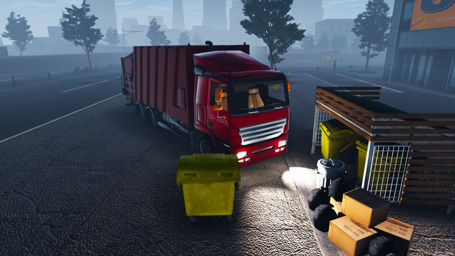 Captura de juego de Euro Truck Sim Driver Simulator 24 - Garbage - PS5 - imagen 2
