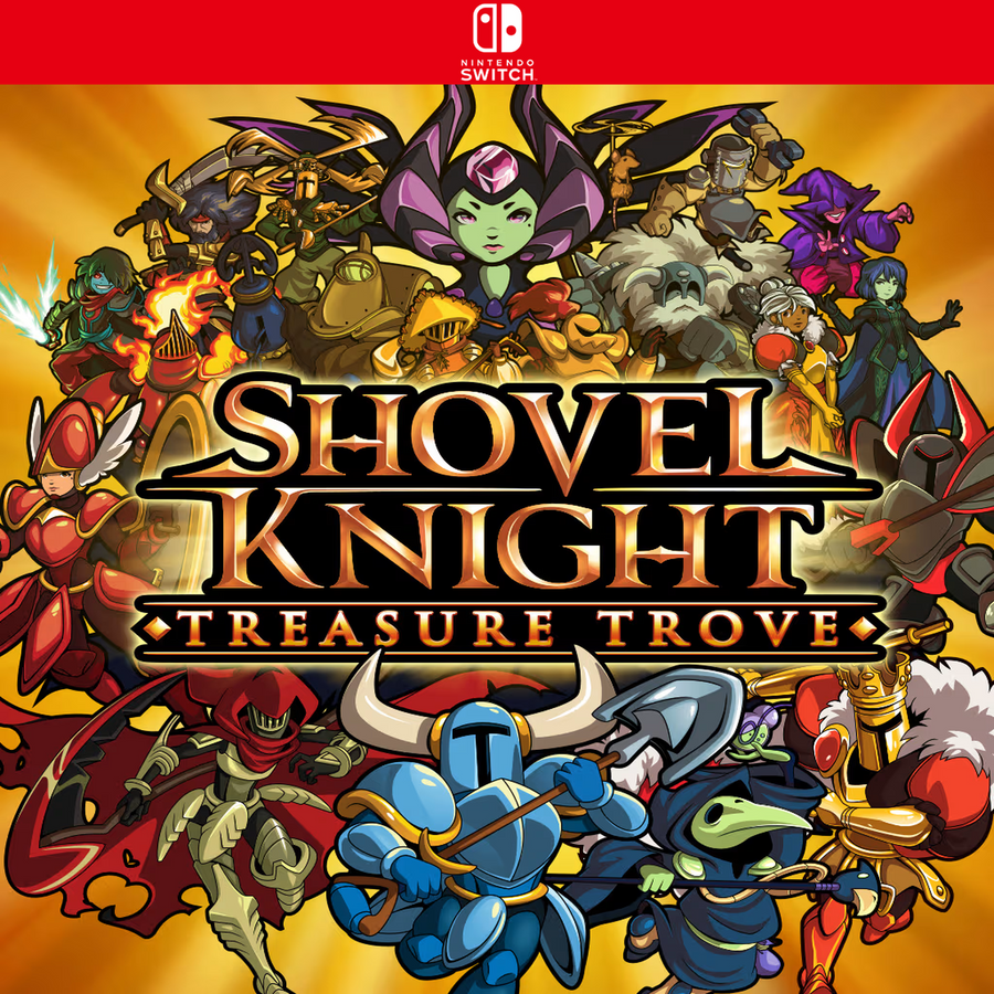 Carátula de Shovel Knight: Treasure Trove - Nintendo Switch