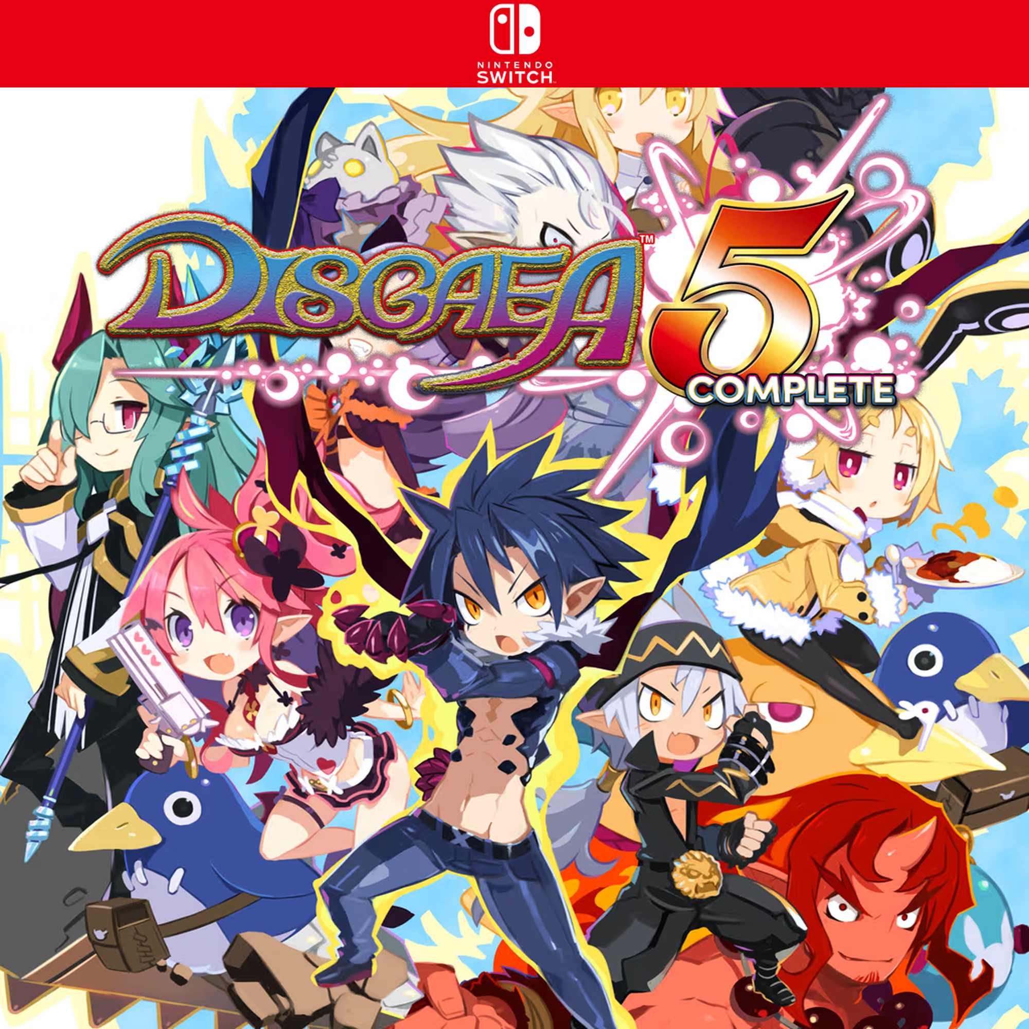 Carátula de Disgaea 5 Complete - Nintendo Switch