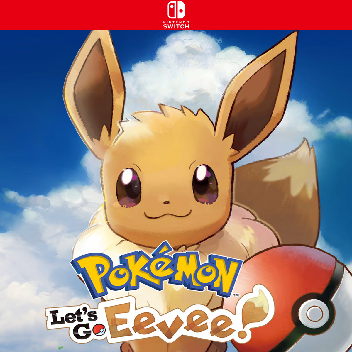 Carátula de Pokémon: Lets Go, Eevee! - Nintendo Switch