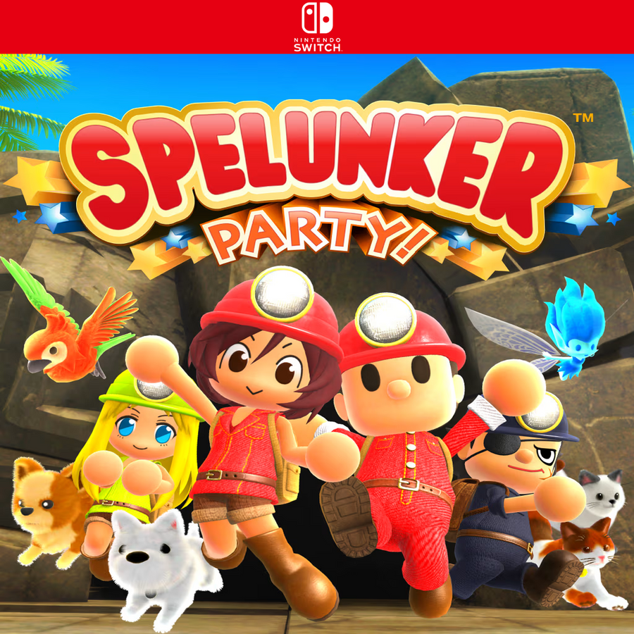 Carátula de Spelunker Party! - Nintendo Switch