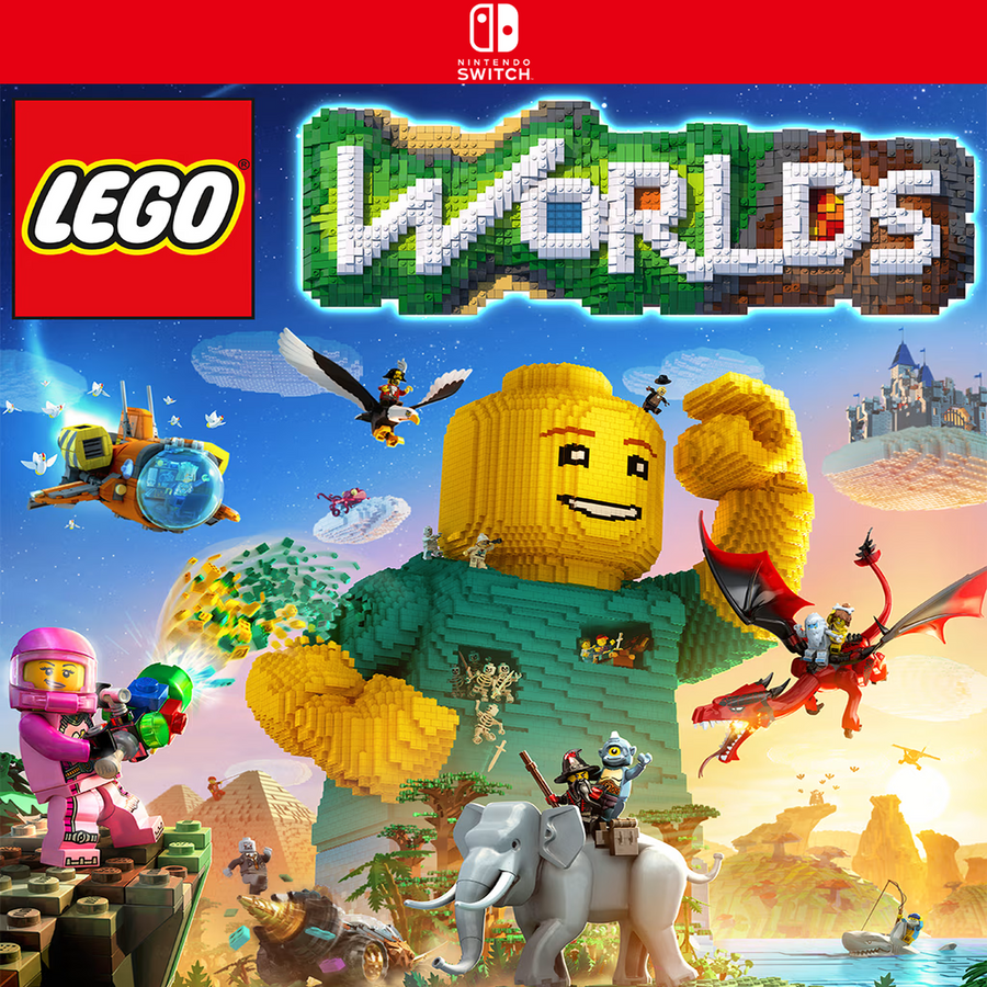 Carátula de LEGO Worlds - Nintendo Switch