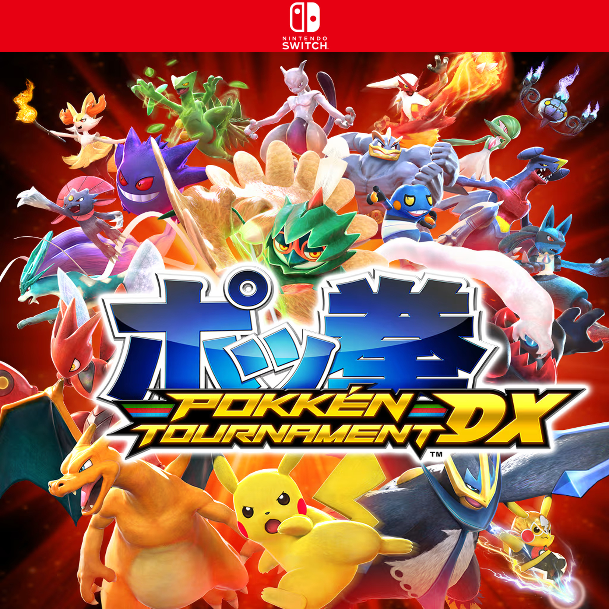 Carátula de Pokkén Tournament DX - Nintendo Switch