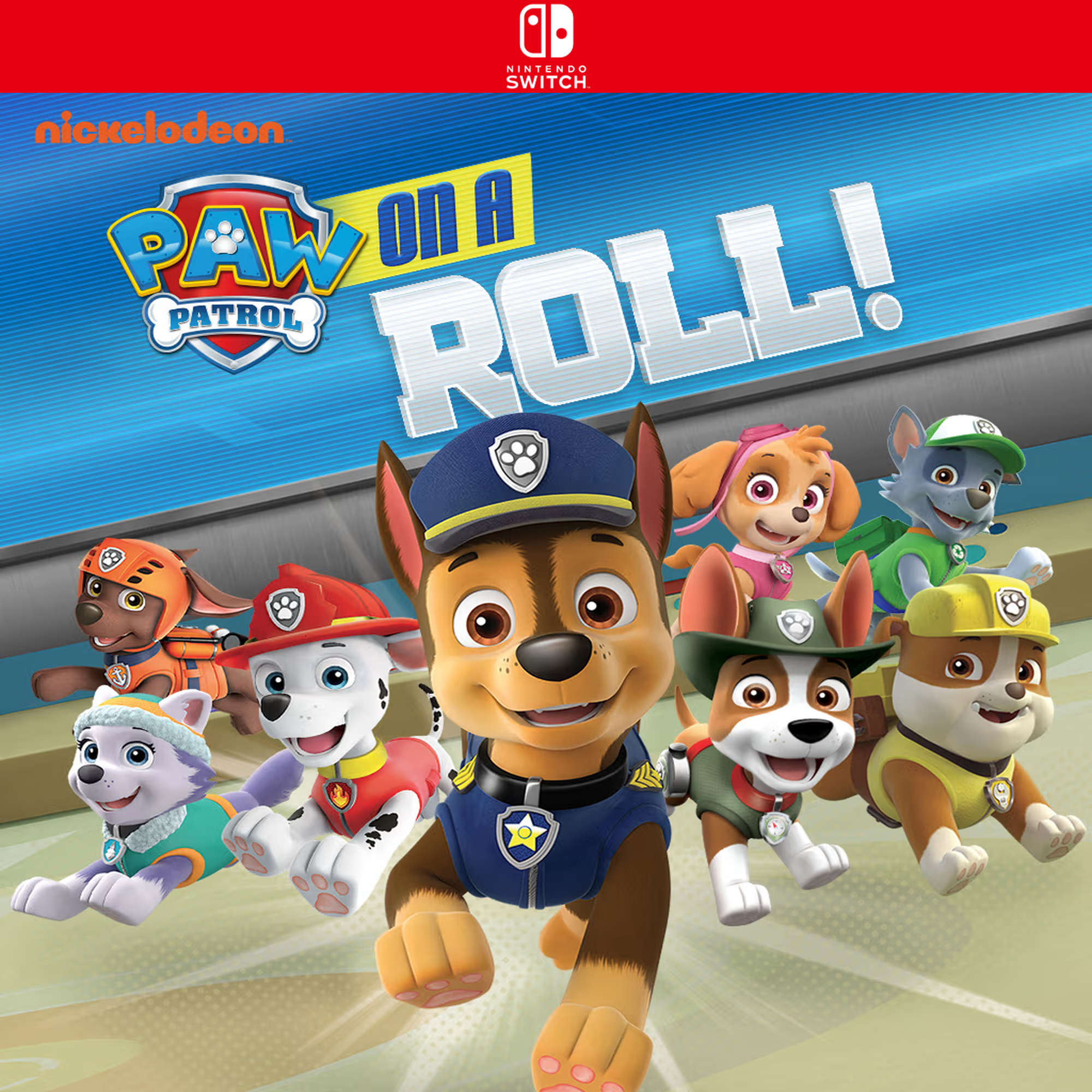 Carátula de PAW Patrol: On a Roll! - Nintendo Switch