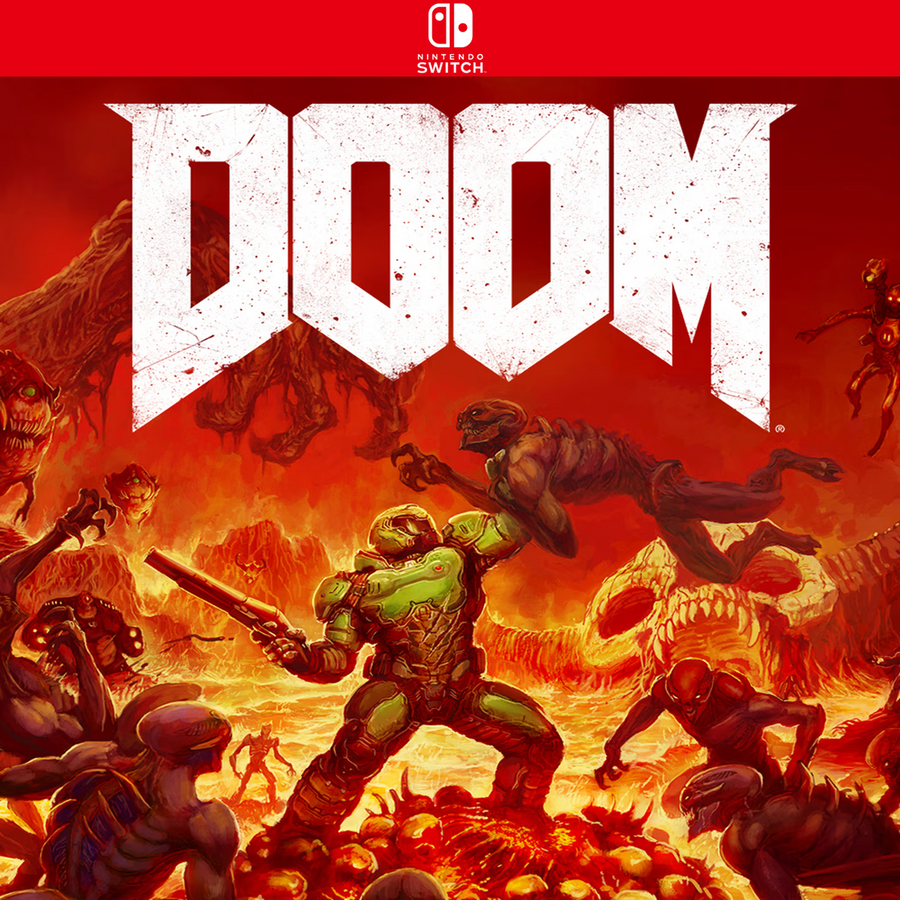 Carátula de DOOM - Nintendo Switch