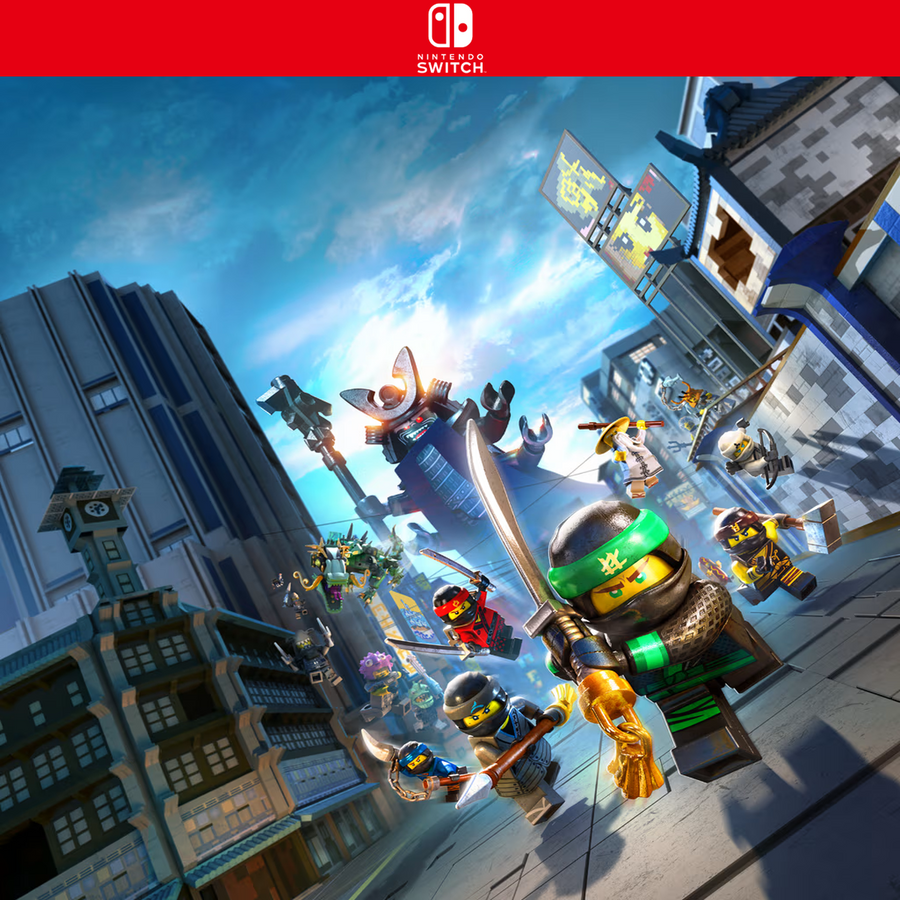Carátula de LEGO NINJAGO Movie Video Game - Nintendo Switch
