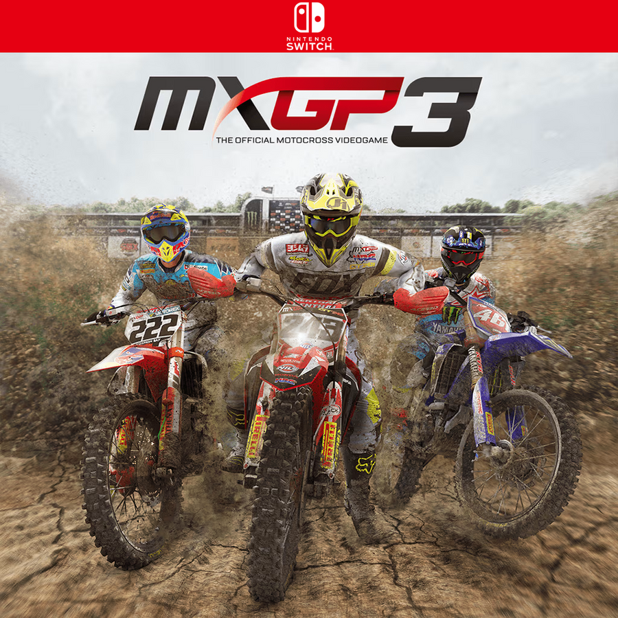 Carátula de MXGP3 - The Official Motocross Videogame - Nintendo Switch
