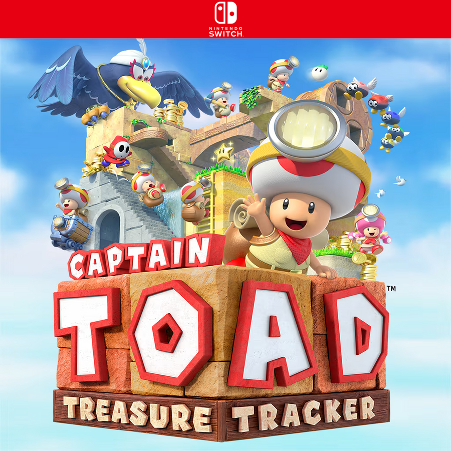 Carátula de Captain Toad: Treasure Tracker - Nintendo Switch