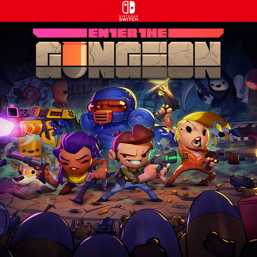 Carátula de Enter the Gungeon - Nintendo Switch