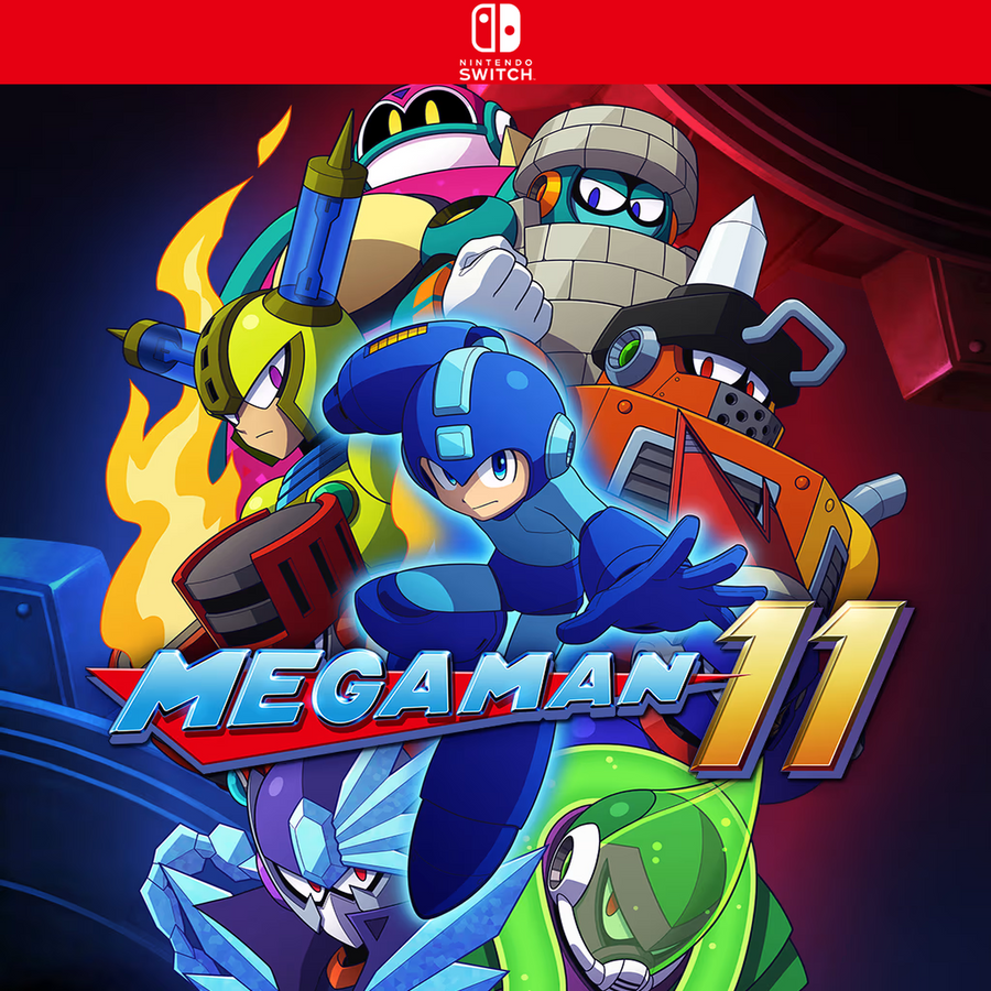 Carátula de Mega Man 11 - Nintendo Switch