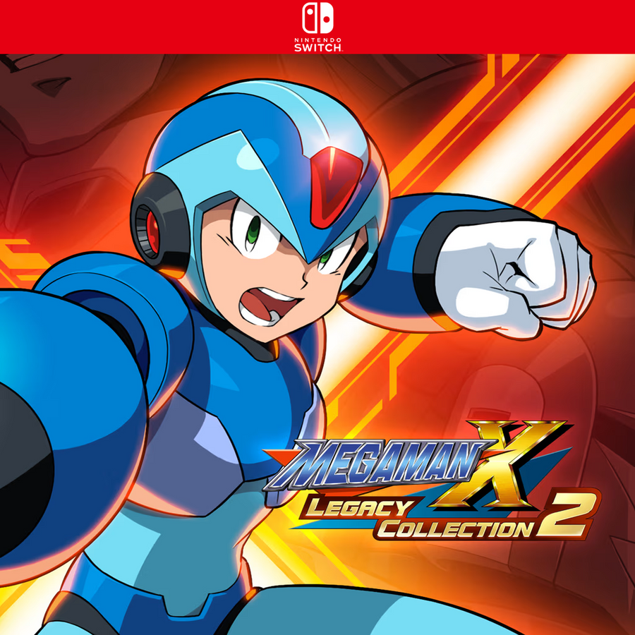 Carátula de Mega Man X Legacy Collection 2 - Nintendo Switch