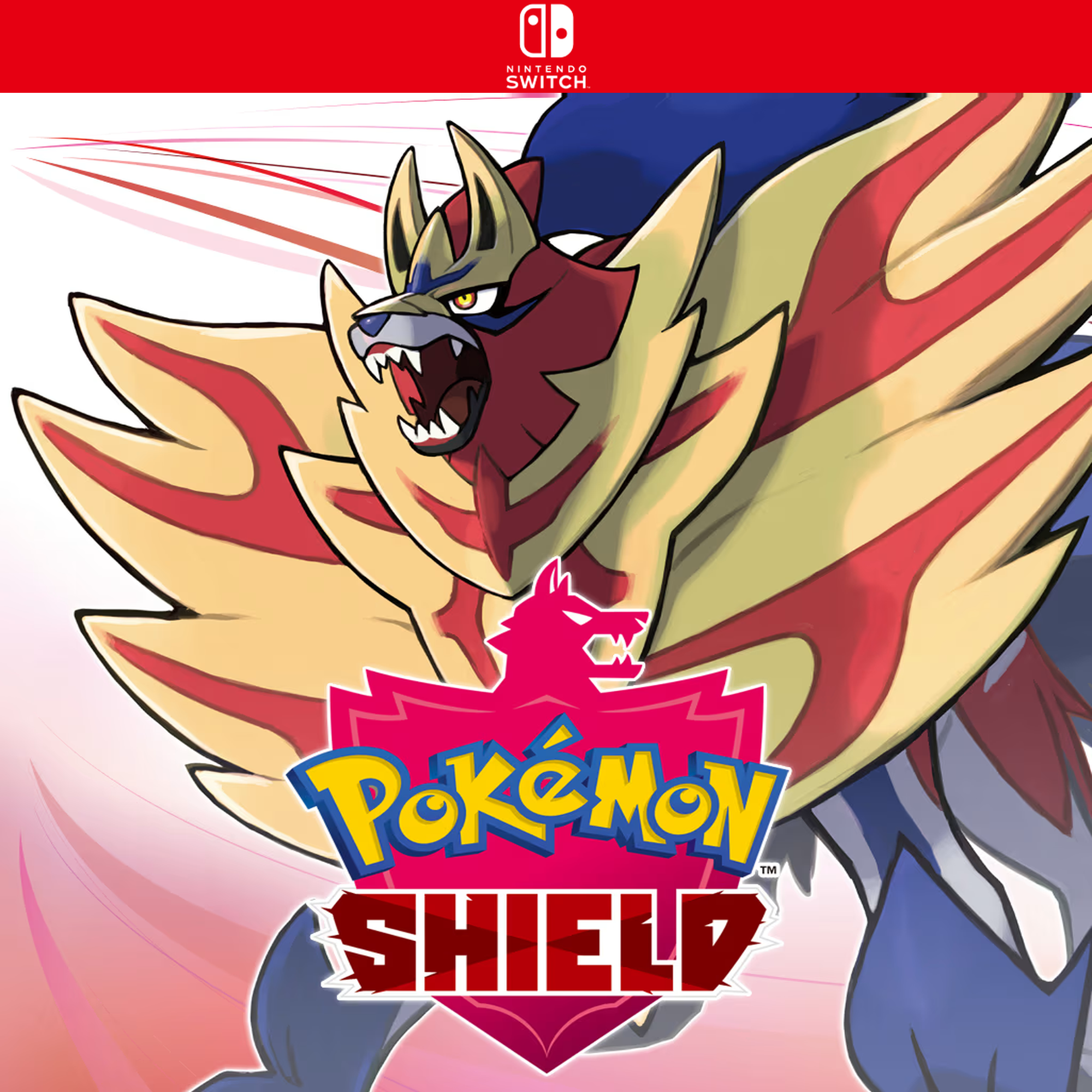 Carátula de Pokémon Shield - Nintendo Switch