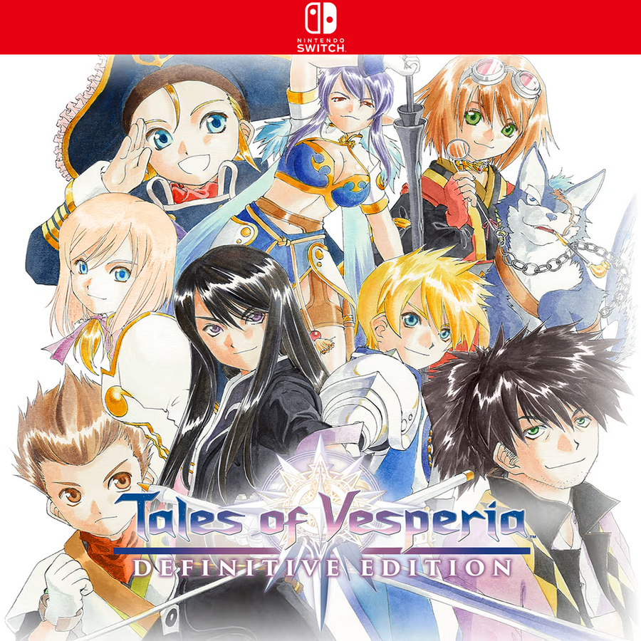 Carátula de Tales of Vesperia: Definitive Edition - Nintendo Switch