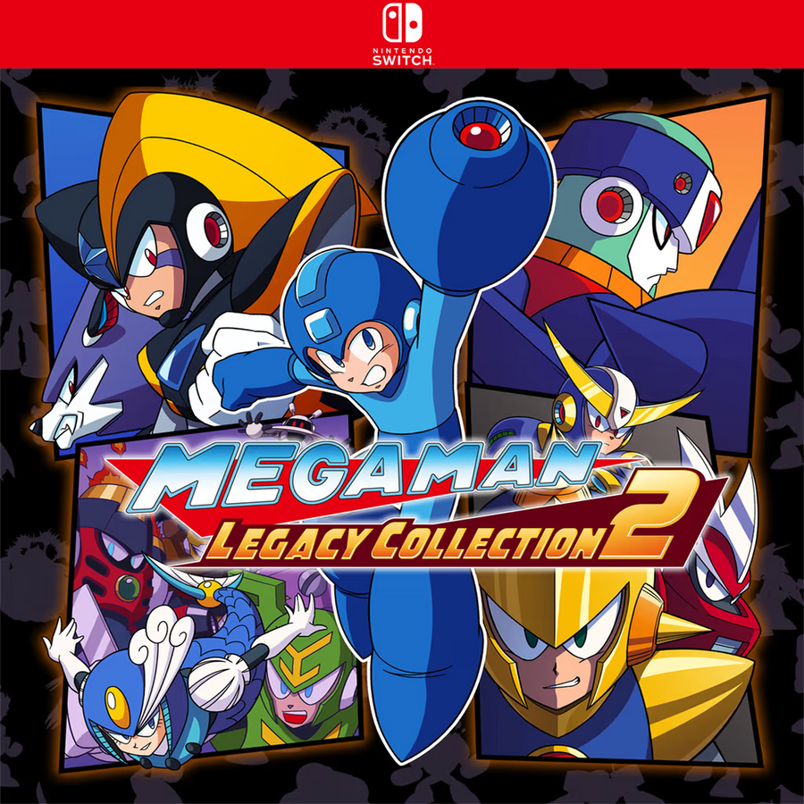 Carátula de Mega Man Legacy Collection 2 - Nintendo Switch