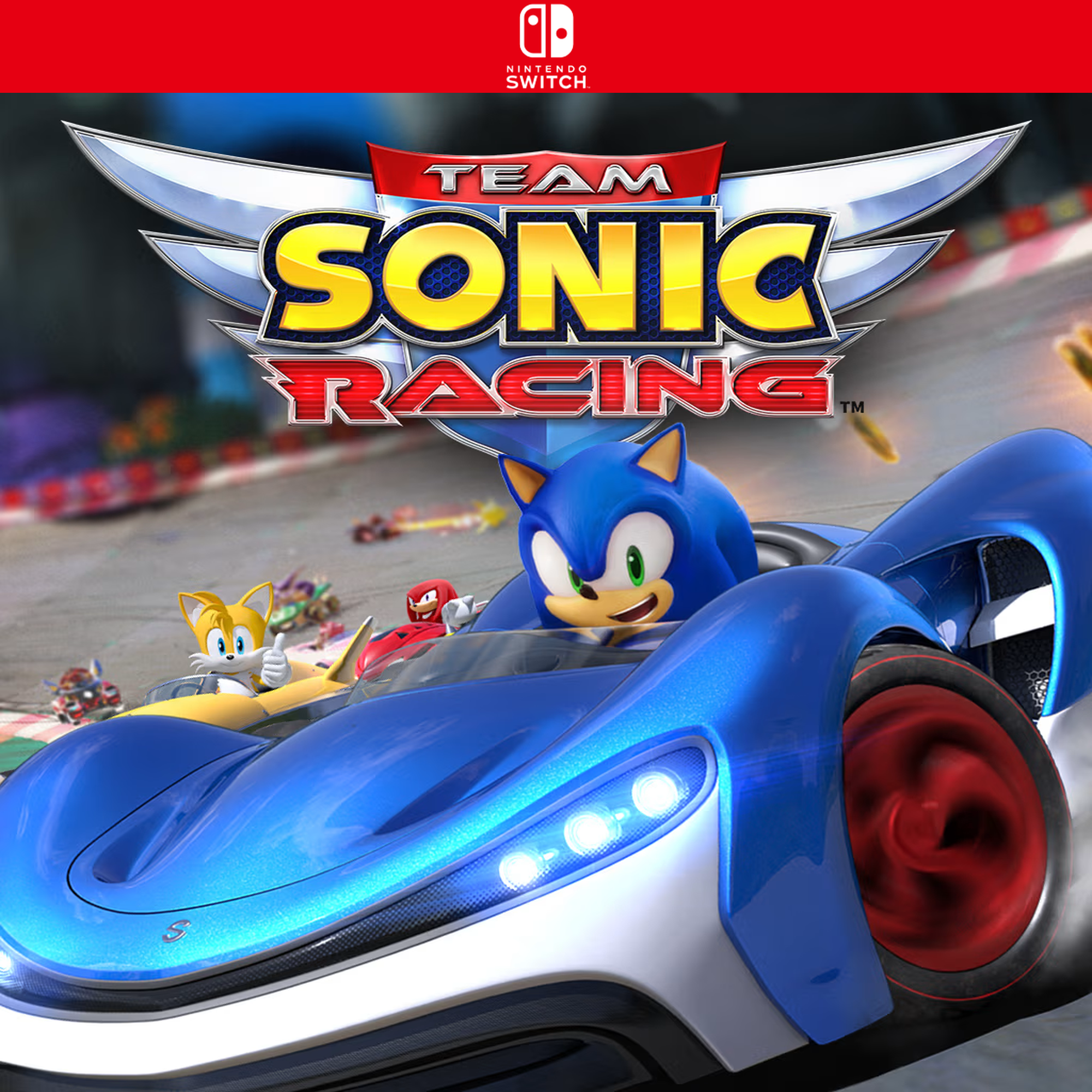 Carátula de Team Sonic Racing - Nintendo Switch