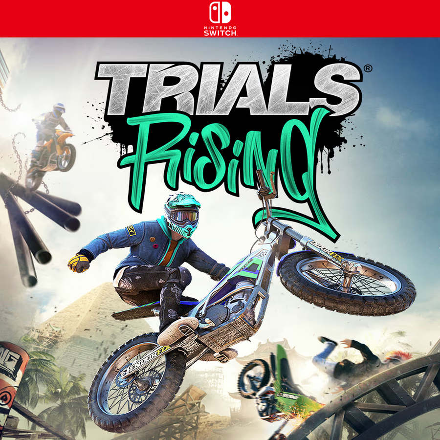 Carátula de Trials Rising Standard Edition - Nintendo Switch