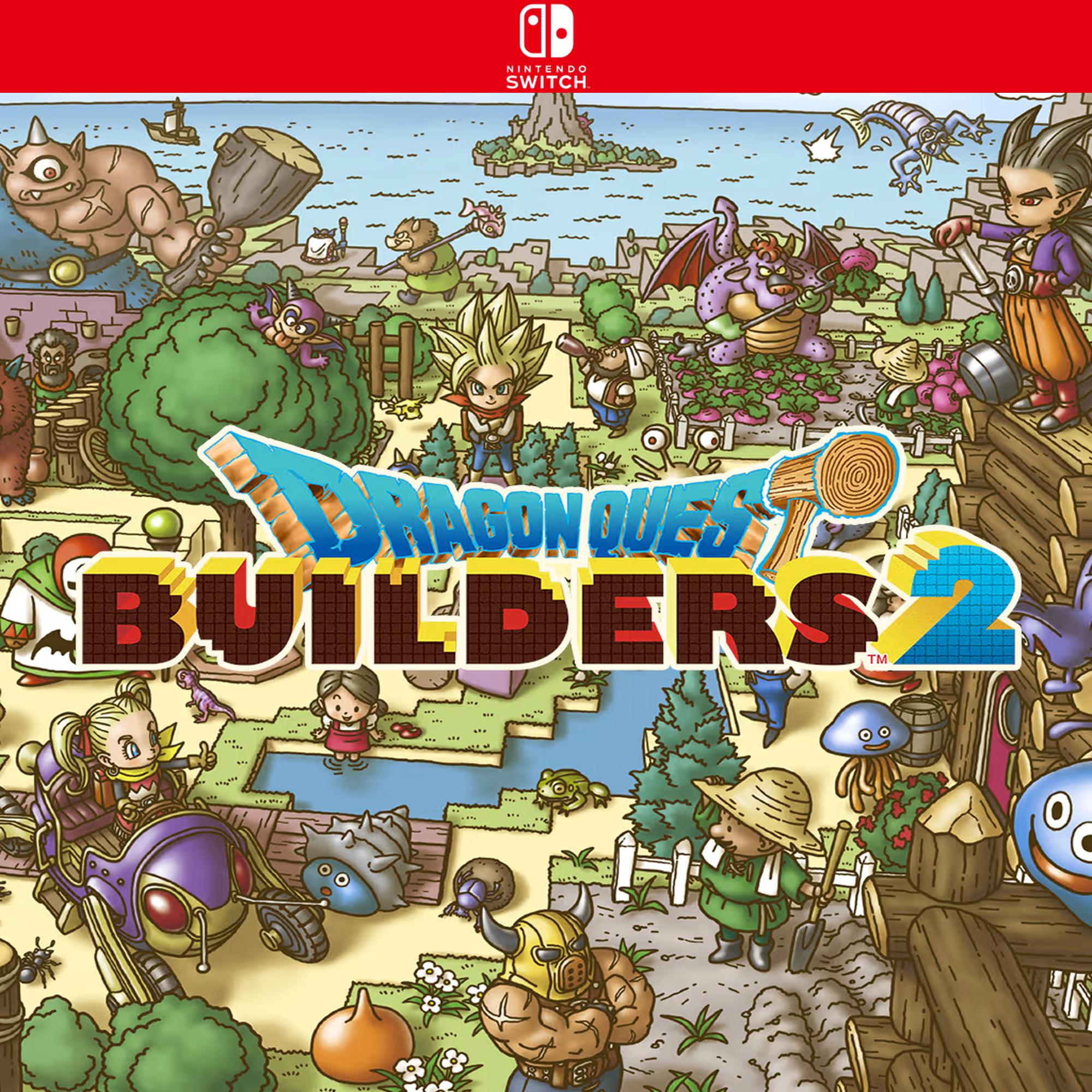 Carátula de DRAGON QUEST BUILDERS 2 - Nintendo Switch