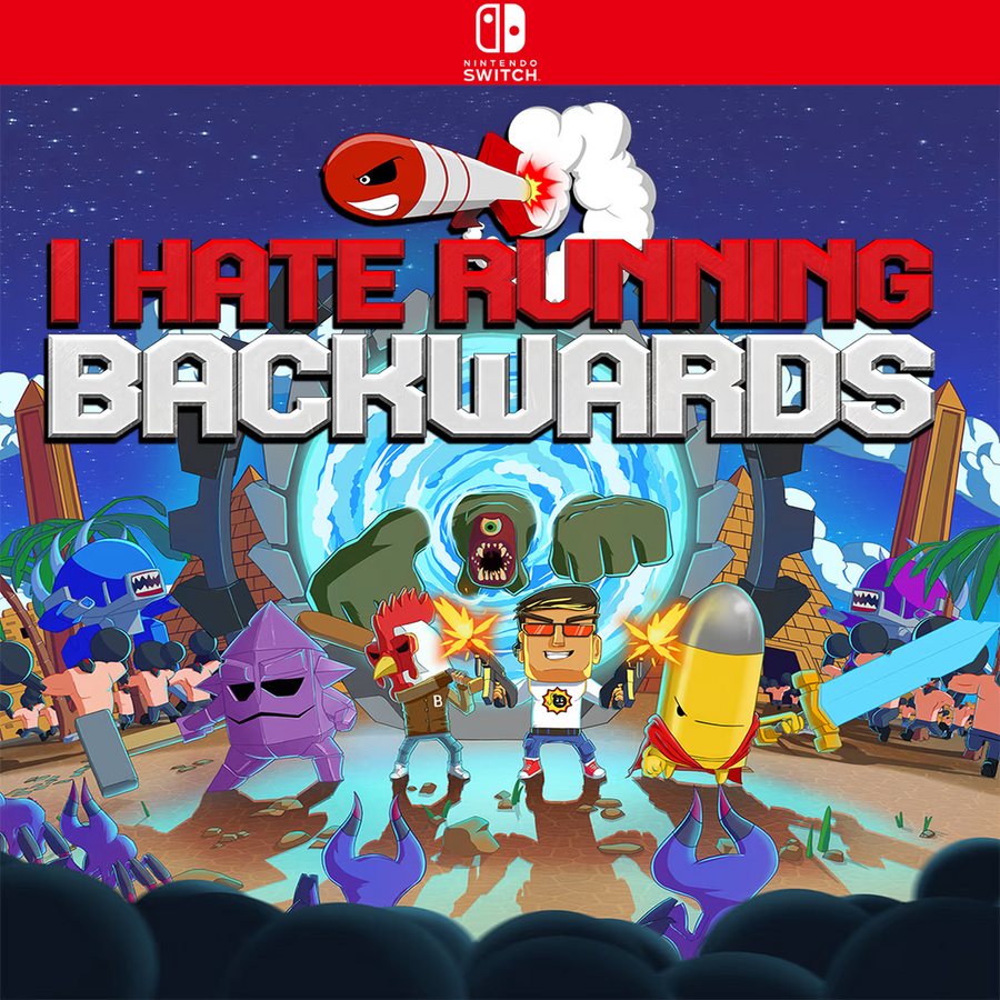Carátula de I Hate Running Backwards - Nintendo Switch
