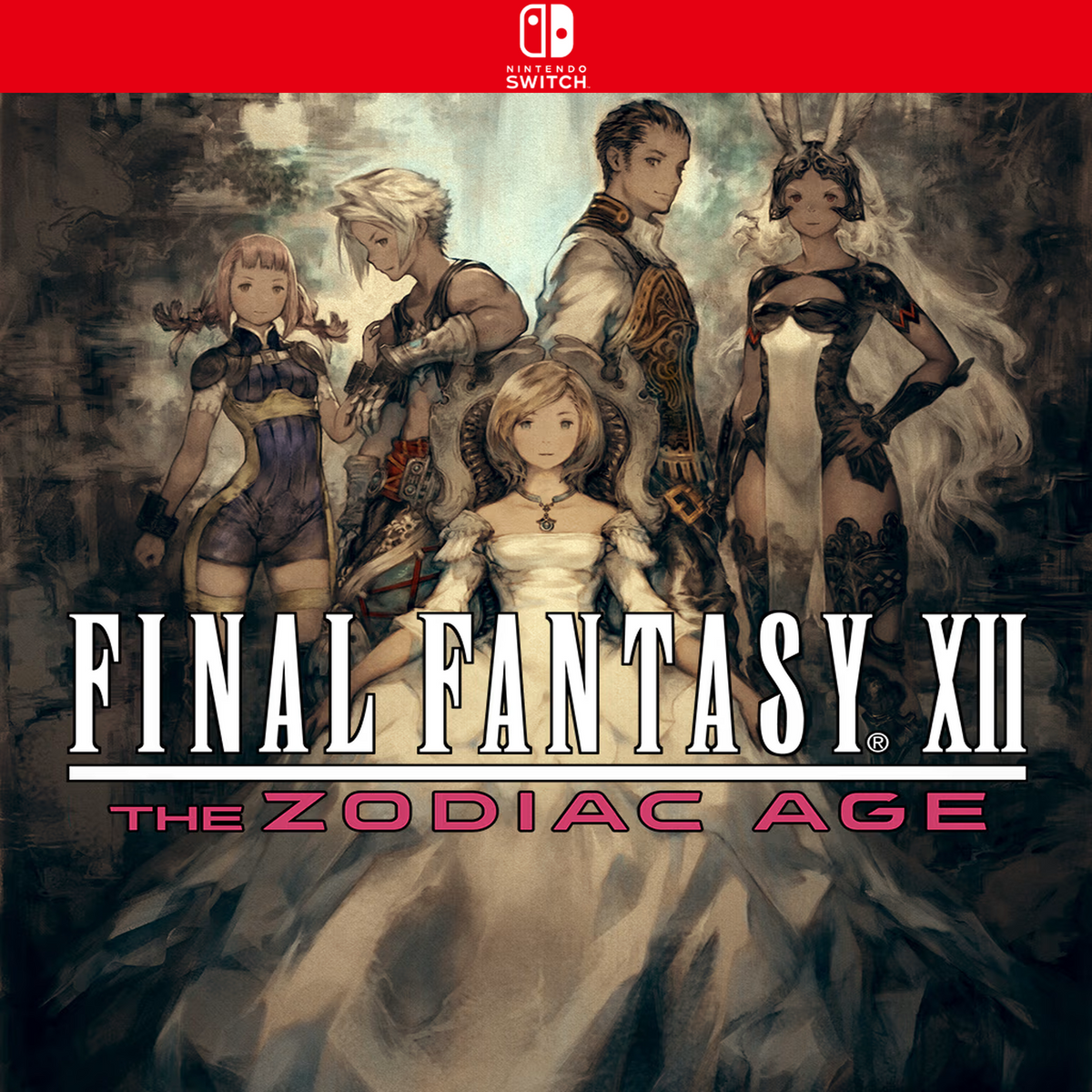 Carátula de FINAL FANTASY XII THE ZODIAC AGE - Nintendo Switch