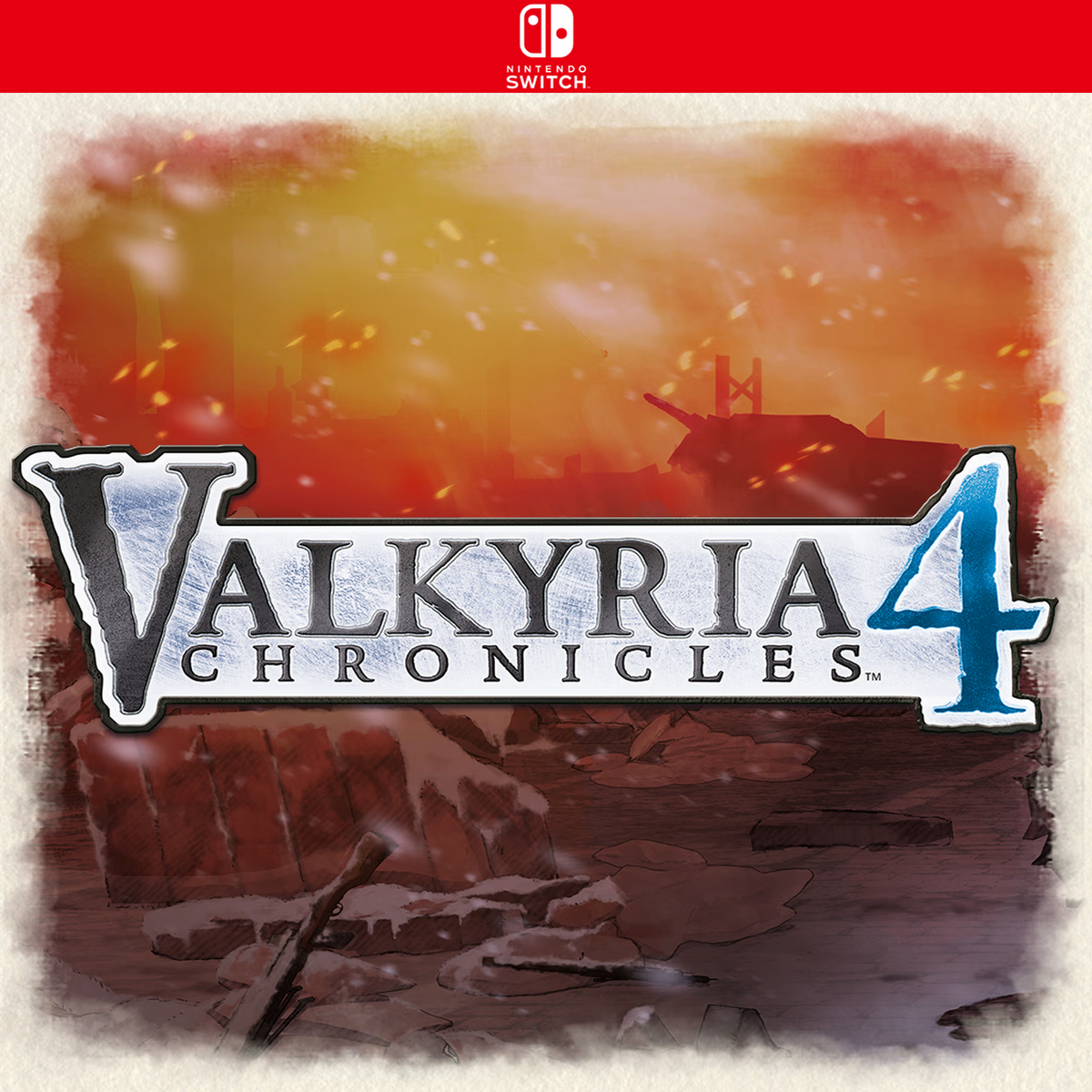 Carátula de Valkyria Chronicles 4 - Nintendo Switch