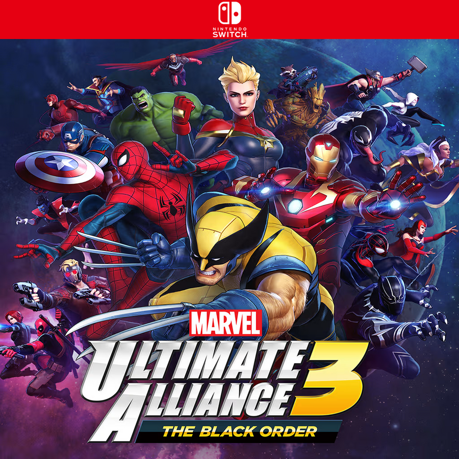 Carátula de MARVEL ULTIMATE ALLIANCE 3: The Black Order - Nintendo Switch