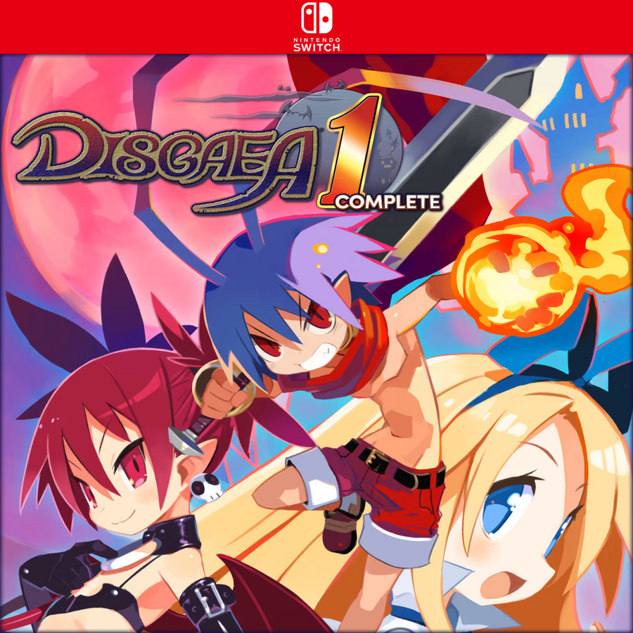 Carátula de Disgaea 1 Complete - Nintendo Switch