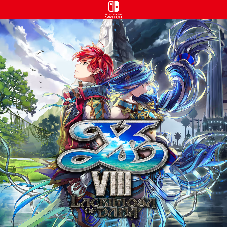 Carátula de Ys VIII: Lacrimosa of DANA - Nintendo Switch