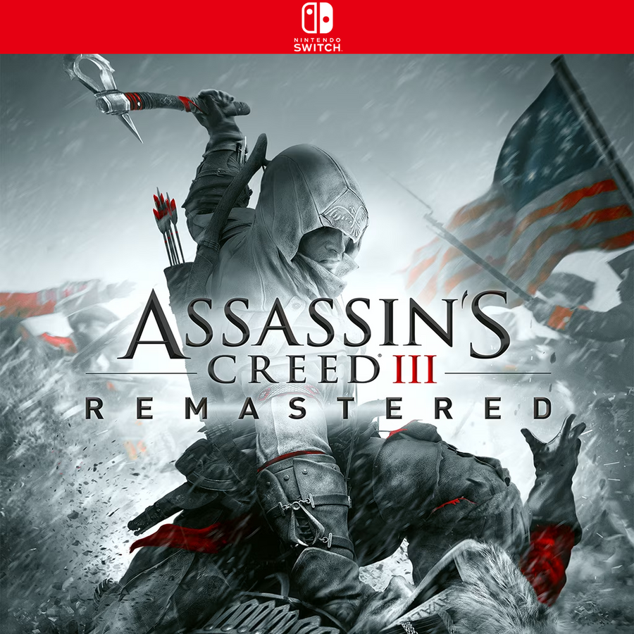 Carátula de Assassins Creed III: Remastered - Nintendo Switch
