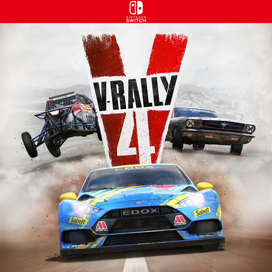 Carátula de V-Rally 4 - Nintendo Switch