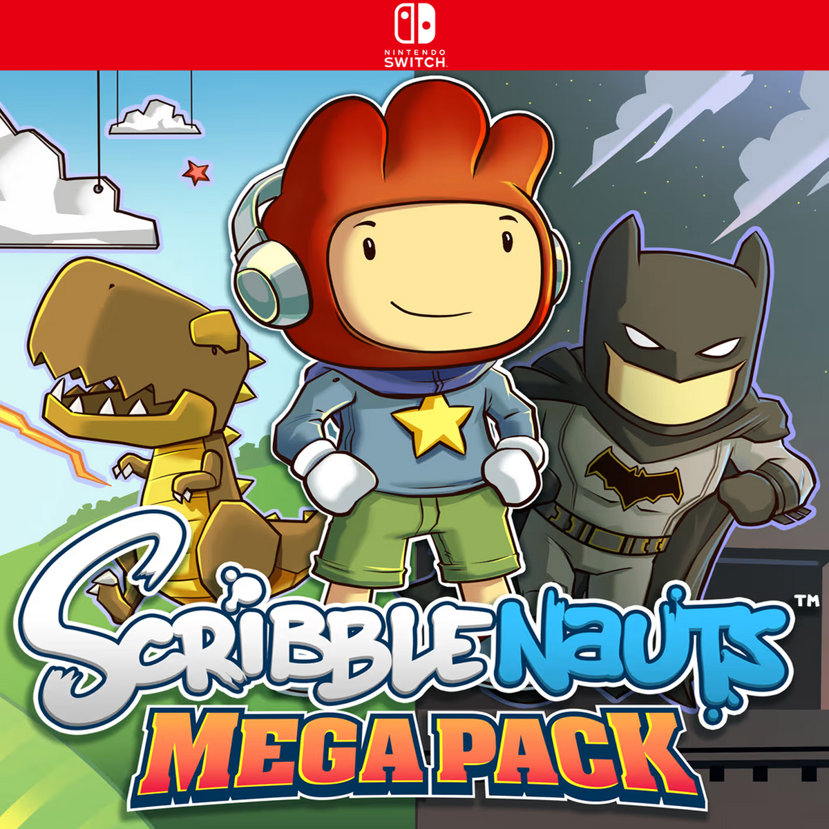 Carátula de Scribblenauts Mega Pack - Nintendo Switch