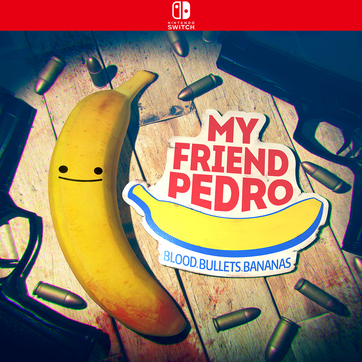 Carátula de My Friend Pedro - Nintendo Switch