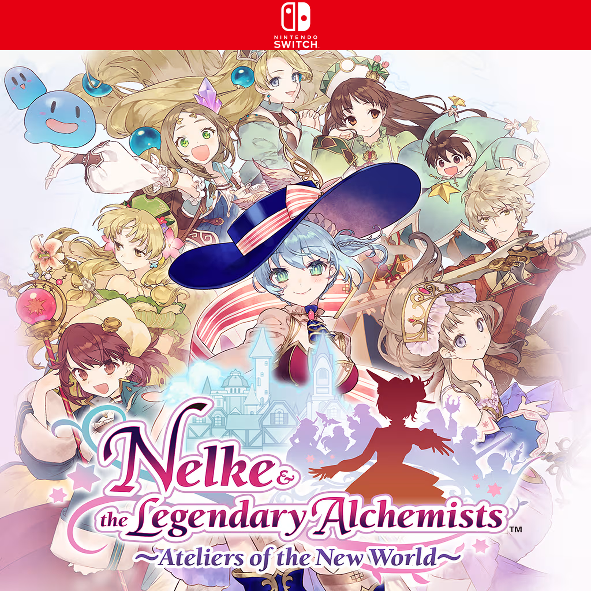 Carátula de Nelke & the Legendary Alchemists ~Ateliers of the New World~ - Nintendo Switch